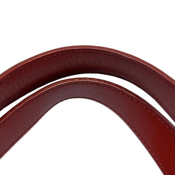 CHANEL New Travel Line Tote MM - Red Nylon Jacquard Leather Tote Bag 454-081525 - Picture 6 of 8